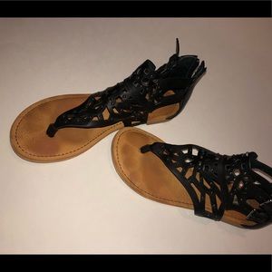 Black sandals